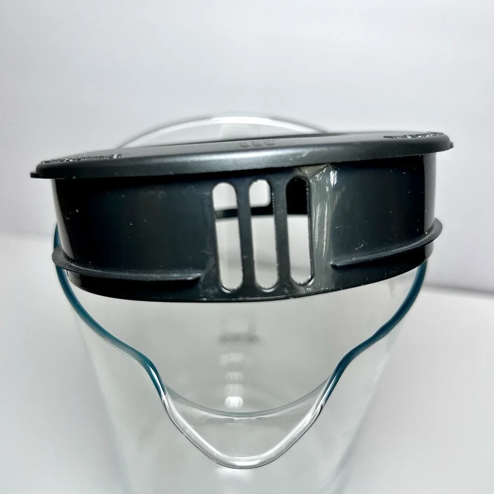 Mr. Coffee Tea Cafe Glass Replacement Pitcher & Lid Black BVMC-TM33
